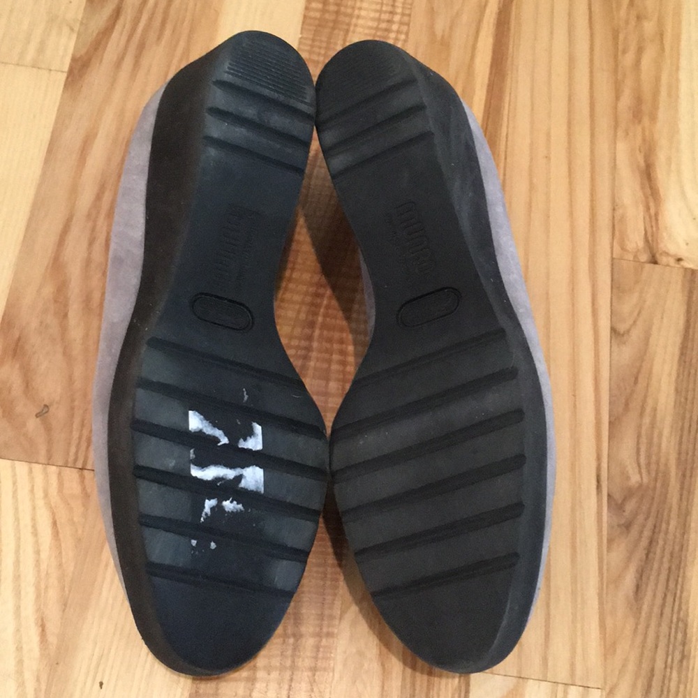 Munro Katie Wedge Penny Loafer Suede - Picture 6 of 8